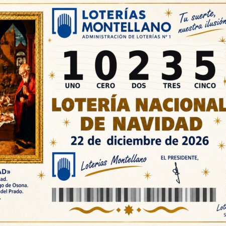 Décimo Lotería de Navidad 2026 – Nº 10235