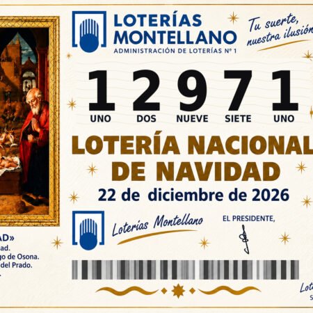 Décimo Lotería de Navidad 2026 – Nº 12971
