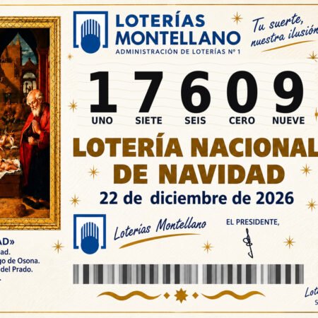 Décimo Lotería de Navidad 2026 – Nº 17609