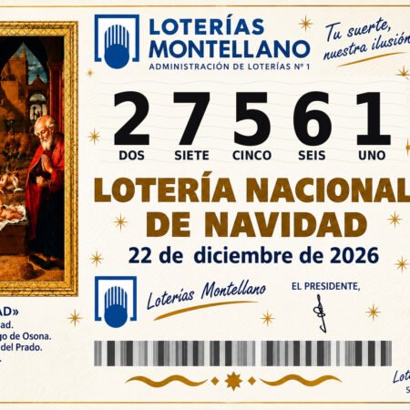 Décimo Lotería de Navidad 2026 – Nº 27561