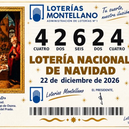Décimo Lotería de Navidad 2026 – Nº 42624