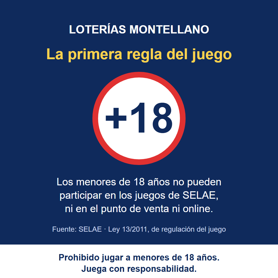 La primera regla del juego: +18 años
