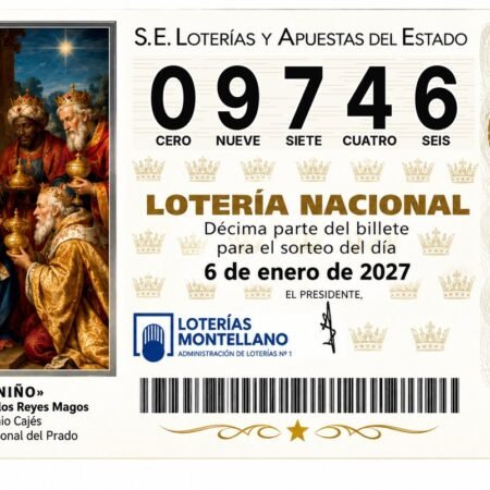 Décimo Lotería del Niño 2027 - Nº 09746