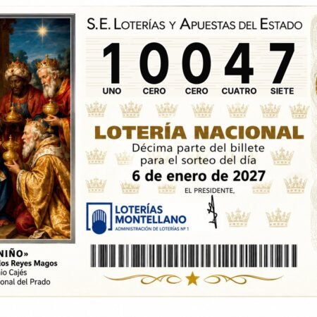 Décimo Lotería del Niño 2027 - Nº 10047