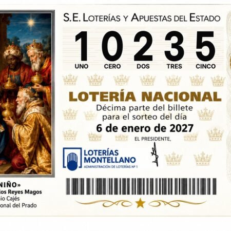 Décimo Lotería del Niño 2027 - Nº 10235