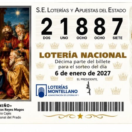 Décimo Lotería del Niño 2027 - Nº 21887