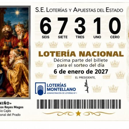 Décimo Lotería del Niño 2027 - Nº 67310