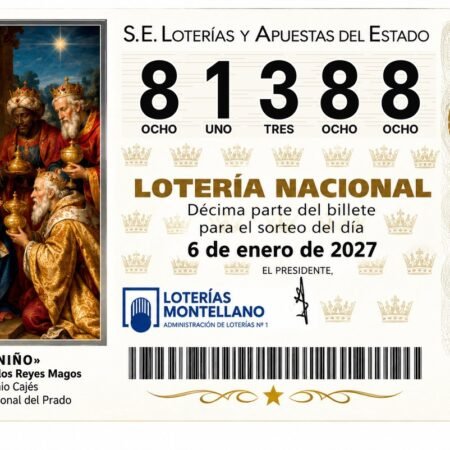 Décimo Lotería del Niño 2027 - Nº 81388